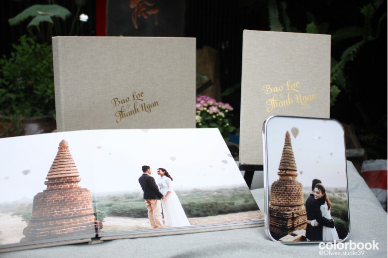 Bộ sưu tập PHOTOBOOK CAO CẤP SIÊU SẮC NÉT_BÌA VẢI BỐ ÉP VÀNG